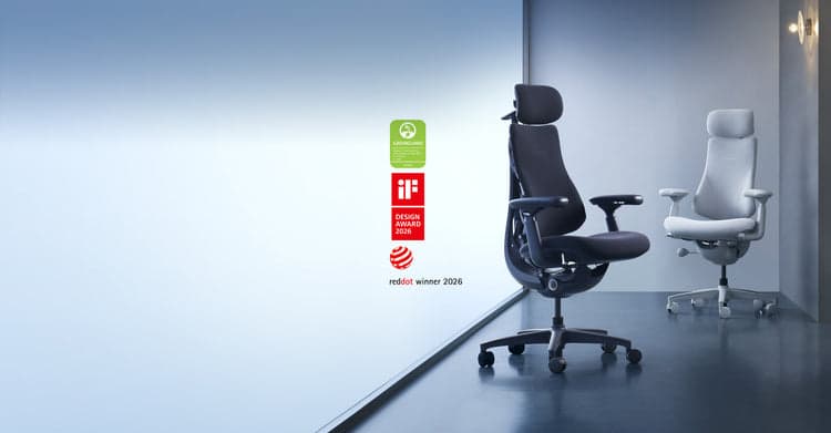 LiberNovo Omni – scaun ergonomic premium într-un birou modern
